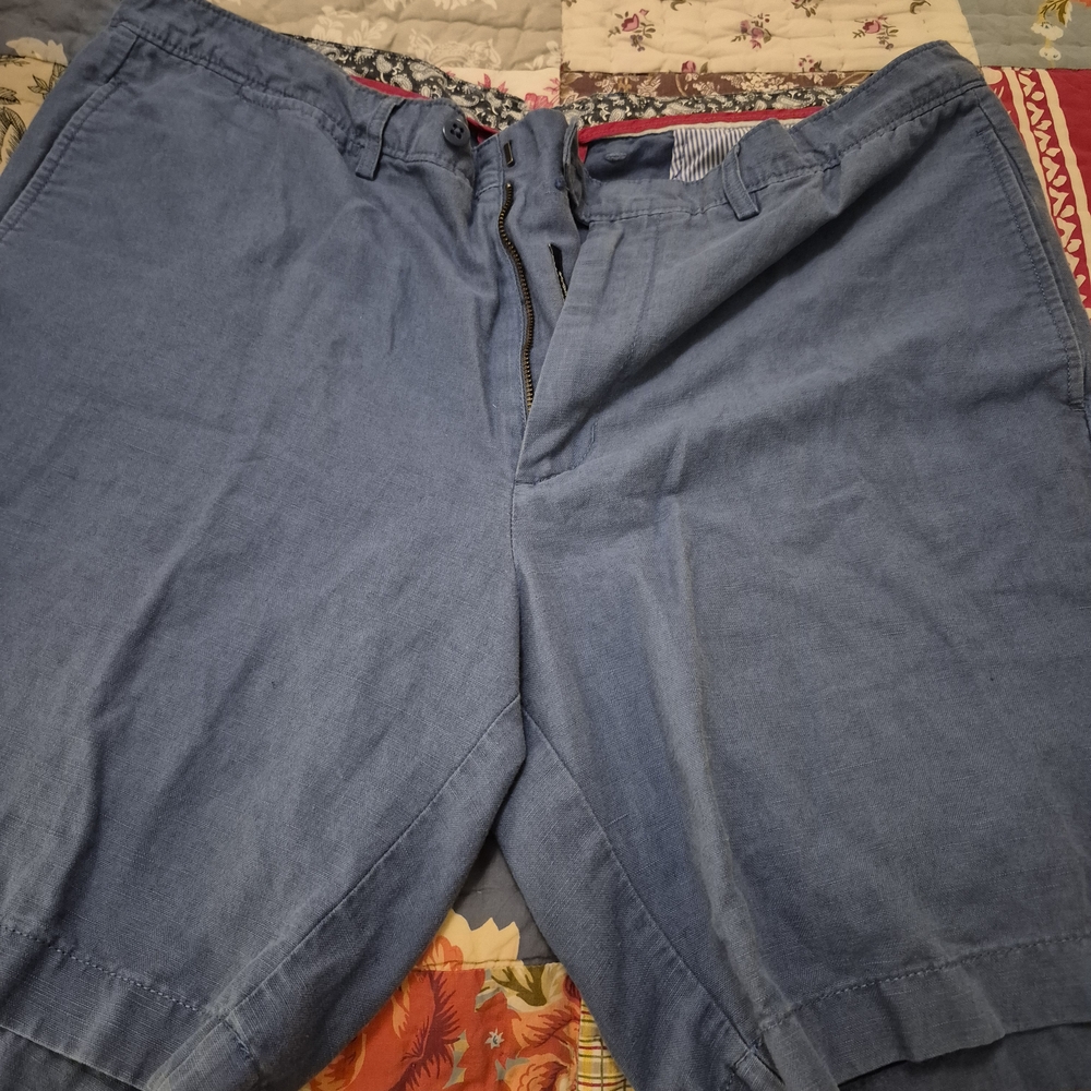 Daniel Cremieux Blue Flat Front Shorts  1288/325